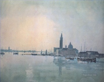 San Giorgio Maggiore in the morning Romantic Turner Oil Paintings
